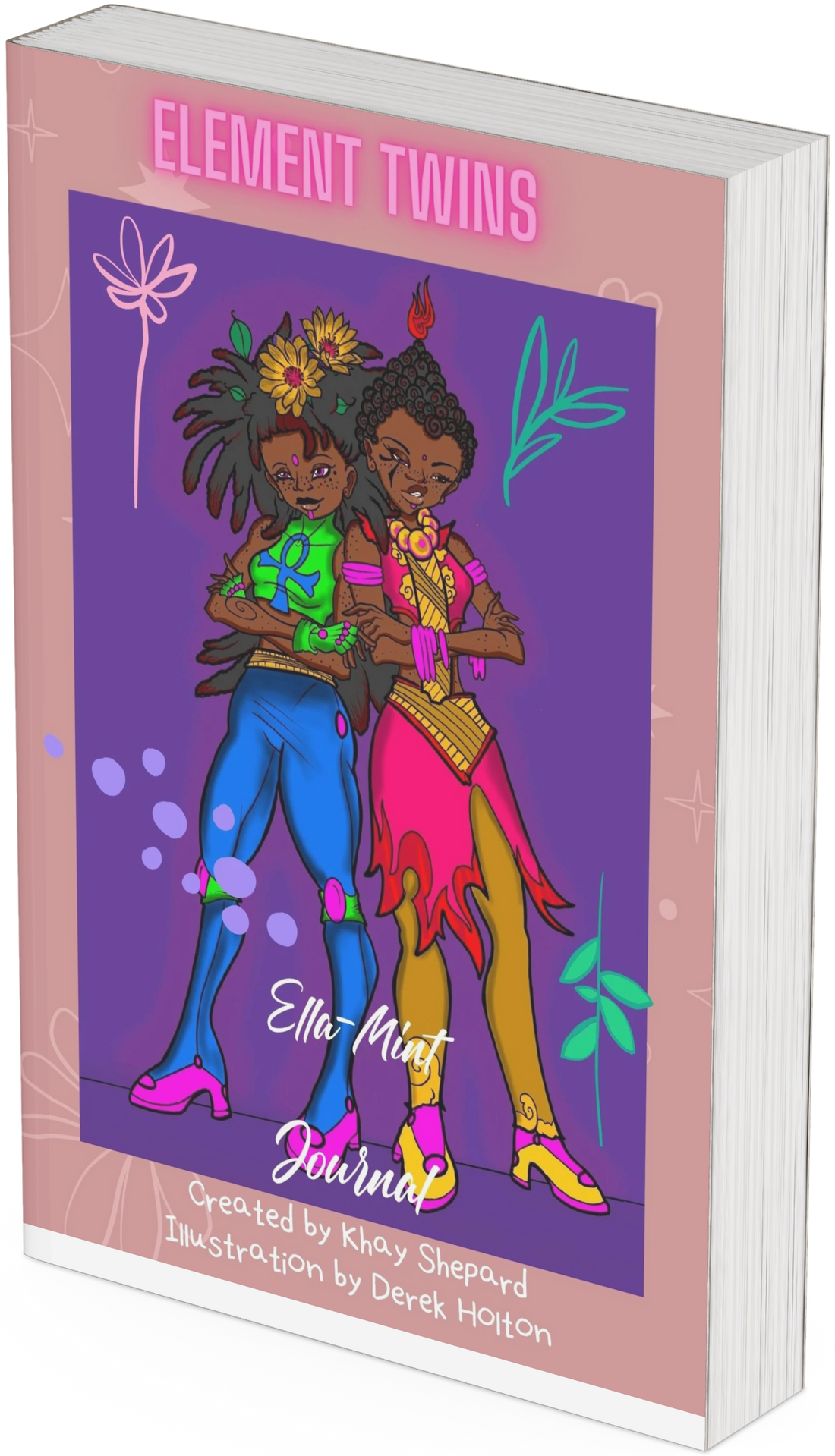 ElemenTTwins Pink Journal